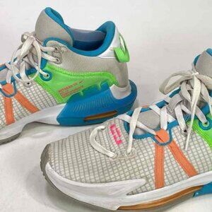 Size 13 - Nike LeBron Witness 7 Grey Fog Multi-Color